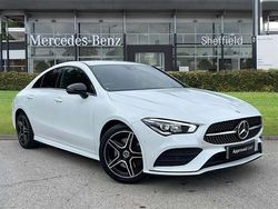 White Used 2022 Mercedes CLA200 Executive Coupe | £24,985 (Fair price)