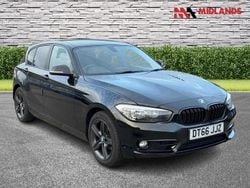 Black Used 2017 BMW 116 Sport Line Hatchback | £5,300 (Fair price)