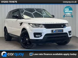 White Used 2014 Land Rover Range Rover Sport HSE Dynamic SUV | £15,995 (Fair price)