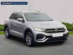 Silver Used 2023 VW T-Roc R-line SUV | £23,893 (Fair price)