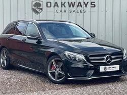 Used 2015 Mercedes C300 AMG line Estate | £8,495 (Fair price)