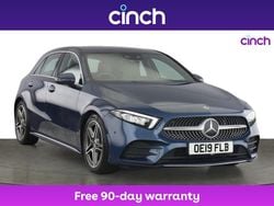 Blue Used 2019 Mercedes A200 AMG Line Premium Hatchback | £15,699 (Fair price)