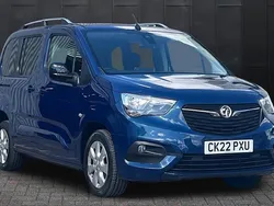 Blue Used 2022 Vauxhall Combo MPV | £16,750 (Fair price)