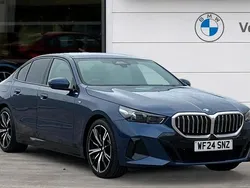 Blue Used 2024 BMW 520 M Sport Sedan | £37,402 (Fair price)