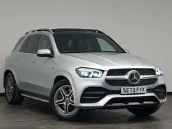 Silver Used 2021 Mercedes GLE350 AMG line SUV | £44,498 (Good price)