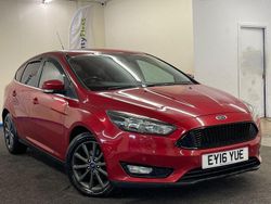 Red Used 2016 Ford Focus Titanium Hatchback | £4,695 (Fair price)