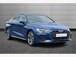Blue New 2025 Audi A3 S-Line Sedan | £27,995 (Fair price)