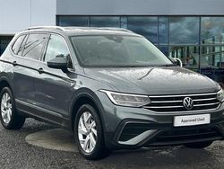 Platinum grey metallic Used 2022 VW Tiguan Allspace Life SUV | £21,675 (Fair price)