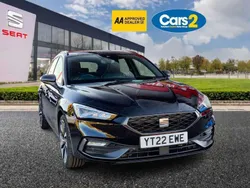 Black Used 2022 Seat Leon FR Sport Estate | £17,994 (A bit pricey)