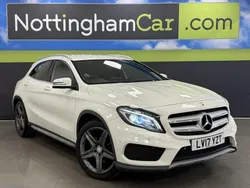 White Used 2017 Mercedes GLA220 AMG line SUV | £14,295 (Good price)