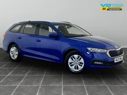 Blue Used 2021 Skoda Octavia SE Technology Estate | £11,995 (Super price)