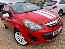 Red Used 2014 Vauxhall Corsa Hatchback | £2,499 (Good price)