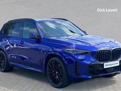 Blue Used 2025 BMW X5 M Sport SUV | £75,222 (A bit pricey)