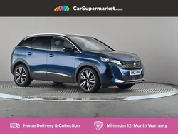 Blue Used 2021 Peugeot 3008 Premium Hatchback | £20,576 (Fair price)