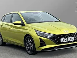 Yellow Used 2024 Hyundai i20 Advanced Hatchback | £16,385 (Fair price)