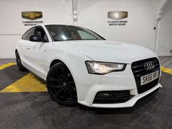 White Used 2016 Audi A5 Sportback Black Edition Hatchback | £9,250 (Fair price)