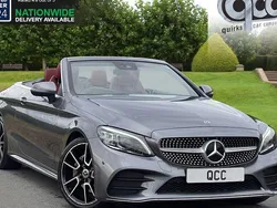 Grey Used 2019 Mercedes C200 AMG Line Premium Cabriolet | £17,950 (Fair price)