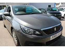 Grey Used 2018 Peugeot 308 Access Hatchback | £4,795 (Fair price)