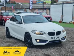 White Used 2016 BMW 218 Sport Line Coupe | £7,150 (Fair price)