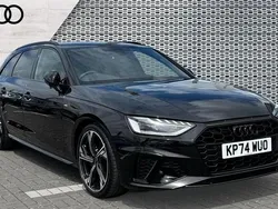 Black Used 2024 Audi A4 Black Edition Estate | £33,441 (Expensive)