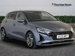Meta blue Used 2025 Hyundai i20 Ultimate Hatchback | £20,890 (A bit pricey)