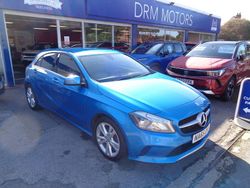 Blue Used 2015 Mercedes A200 Hatchback | £10,995 (Fair price)