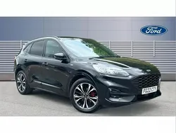 Black Used 2022 Ford Kuga ST-Line X SUV | £22,931 (Fair price)