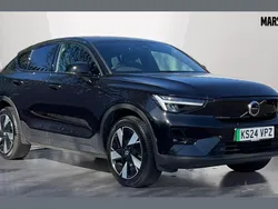 Black Used 2024 Volvo C40 Plus SUV | £33,214 (Fair price)