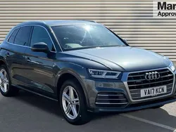 Grey Used 2017 Audi Q5 S-Line SUV | £20,212 (Fair price)