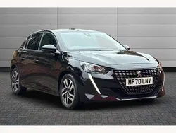 Black Used 2021 Peugeot 208 Allure Hatchback | £11,995 (Fair price)