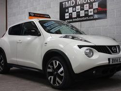White Used 2014 Nissan Juke N-TEC SUV | £4,495 (Fair price)