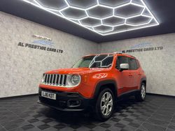 Orange Used 2016 Jeep Renegade Limited SUV | £10,299 (Fair price)