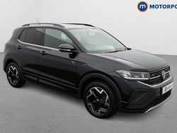 Black Used 2025 VW T-Cross R-line SUV | £24,349 (Expensive)