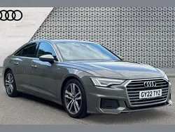 Grey Used 2022 Audi A6 S-Line Sedan | £26,580 (Fair price)