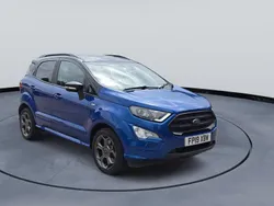 Blue Used 2019 Ford Ecosport ST-Line SUV | £6,495 (Fair price)