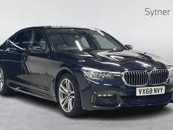 Black Used 2018 BMW 740 M Sport Sedan | £26,000