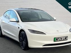 White Used 2024 Tesla Model 3 RWD Sedan | £29,495 (Expensive)
