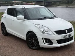 White Used 2017 Suzuki Swift SZ4 Hatchback | £7,999 (Expensive)