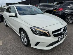 White Used 2017 Mercedes A180 Premium Hatchback | £10,899 (Fair price)