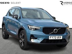 Fjord blue Used 2022 Volvo XC40 Plus SUV | £26,992 (Fair price)