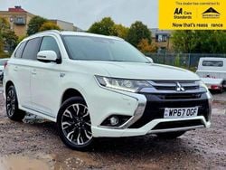 White Used 2017 Mitsubishi Outlander P-HEV Estate | £10,788 (Fair price)