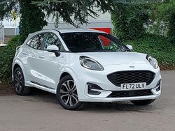 White Used 2022 Ford Puma ST-Line Hatchback | £15,498 (Fair price)