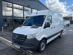 White New 2024 Mercedes Sprinter Van | £34,950 (A bit pricey)