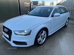 White Used 2015 Audi A4 S-Line Estate | £5,995 (Good price)