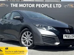 Grey Used 2015 Honda Civic S Hatchback | £5,095 (Fair price)