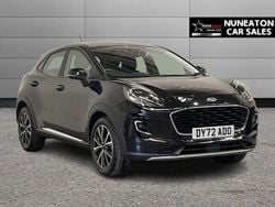 Black Used 2022 Ford Puma Gen-E Titanium SUV | £14,600 (Good price)