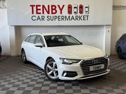 White Used 2019 Audi A6 Sport Estate | £16,495 (Super price)