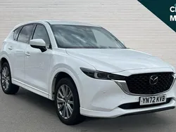 White Used 2022 Mazda CX-5 Inclusive SUV | £24,344 (Fair price)