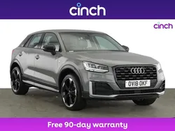 Grey Used 2018 Audi Q2 Black Edition SUV | £17,349 (Fair price)
