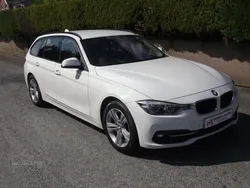 White Used 2018 BMW 318 Sport Line Estate | £11,995 (Good price)
